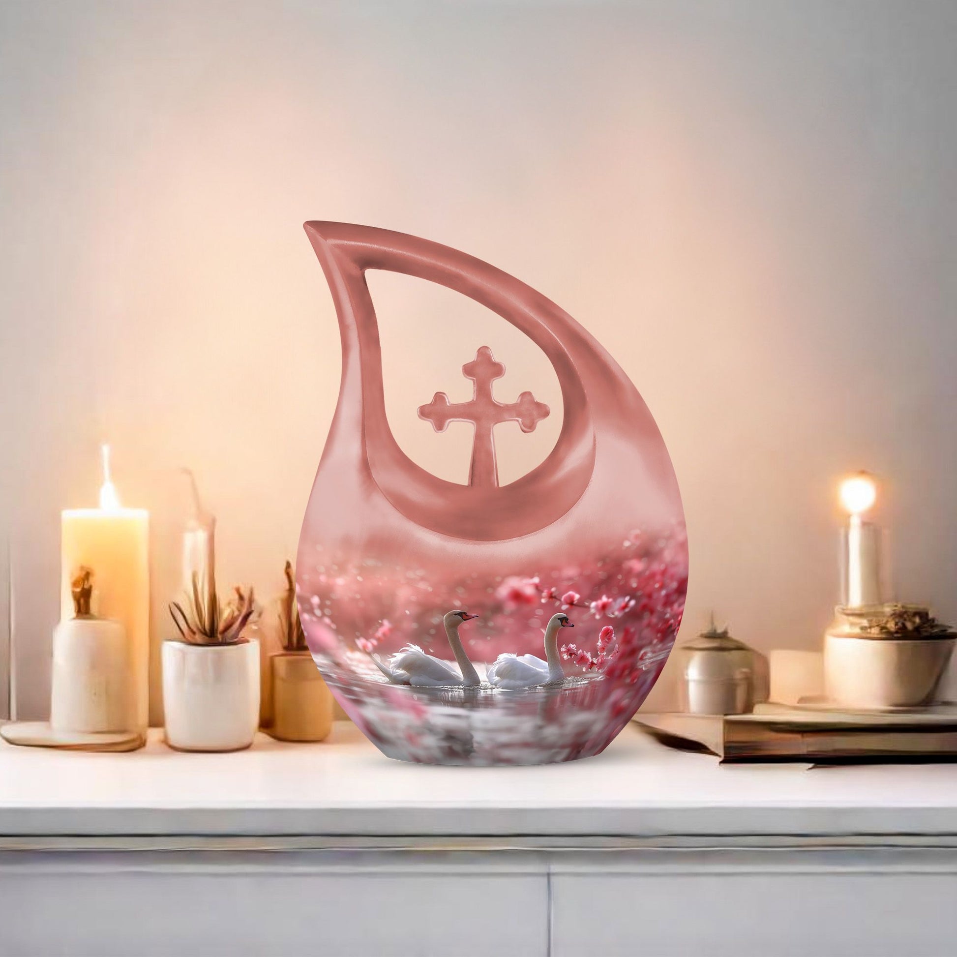Swan Urns For Ashes - Cremation Urns For Men
