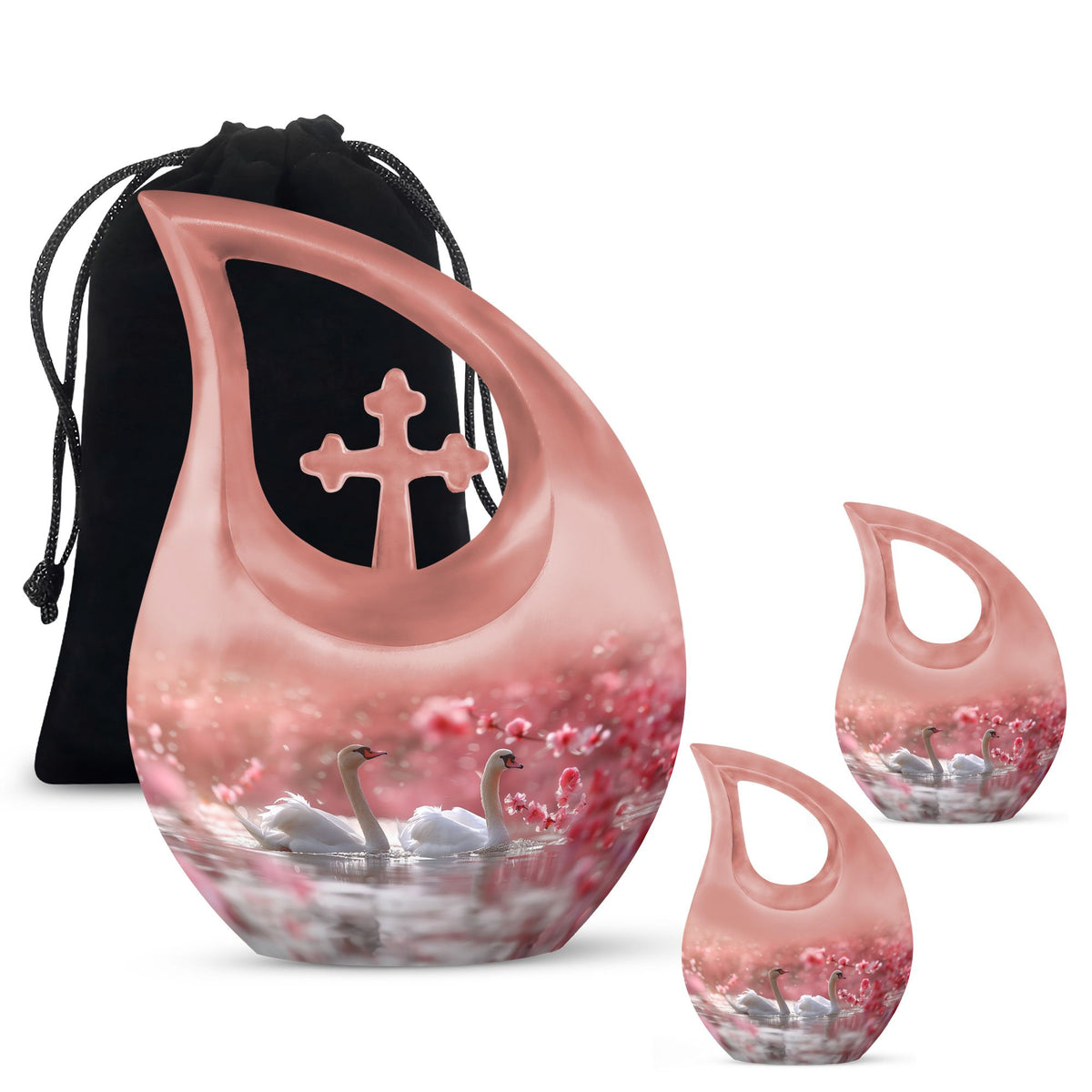 Swan Urns For Ashes - Cremation Urns For Men