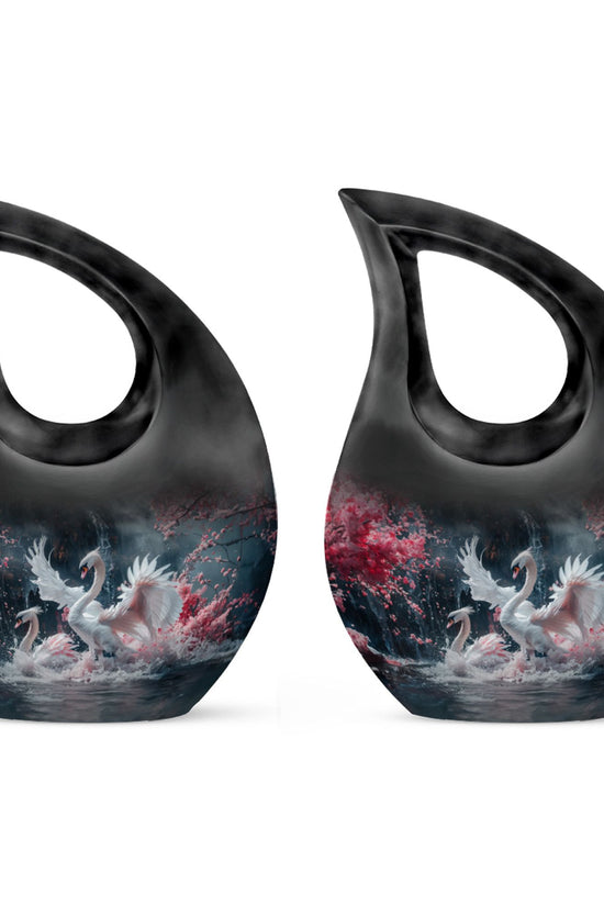 Swan Urns For Ashes - Adult Urns For Human Ashes Men
