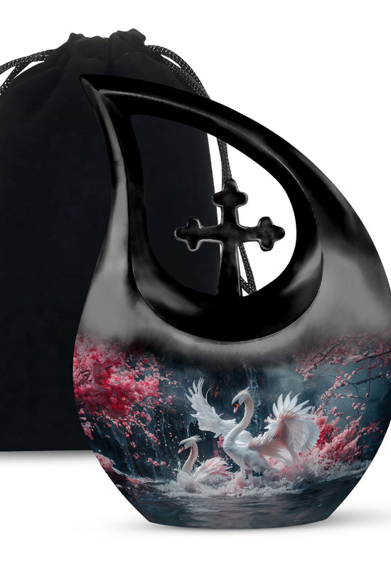 Swan Urns For Ashes - Adult Urns For Human Ashes Men