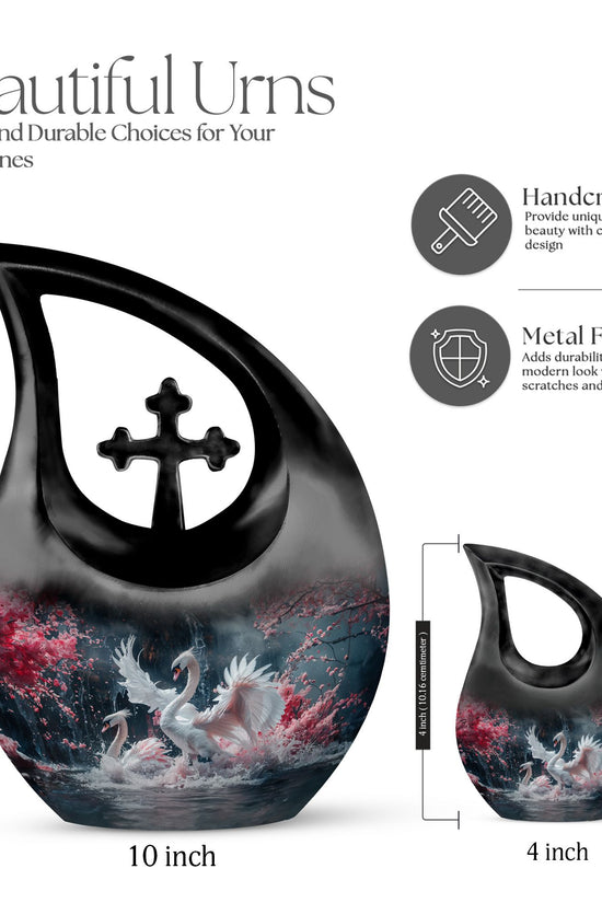 Swan Urns For Ashes - Adult Urns For Human Ashes Men
