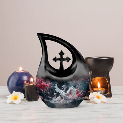 Swan Urns For Ashes - Adult Urns For Human Ashes Men