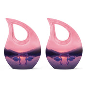 Swan Urns For Ashes - Funeral Urns For Adult Ashes Men