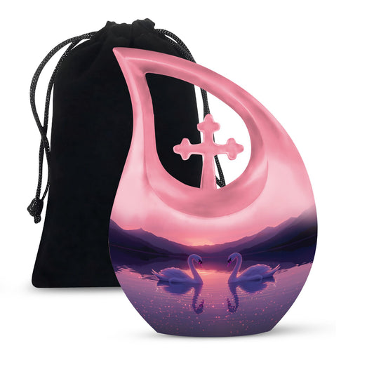 Swan Urns For Ashes - Funeral Urns For Adult Ashes Men