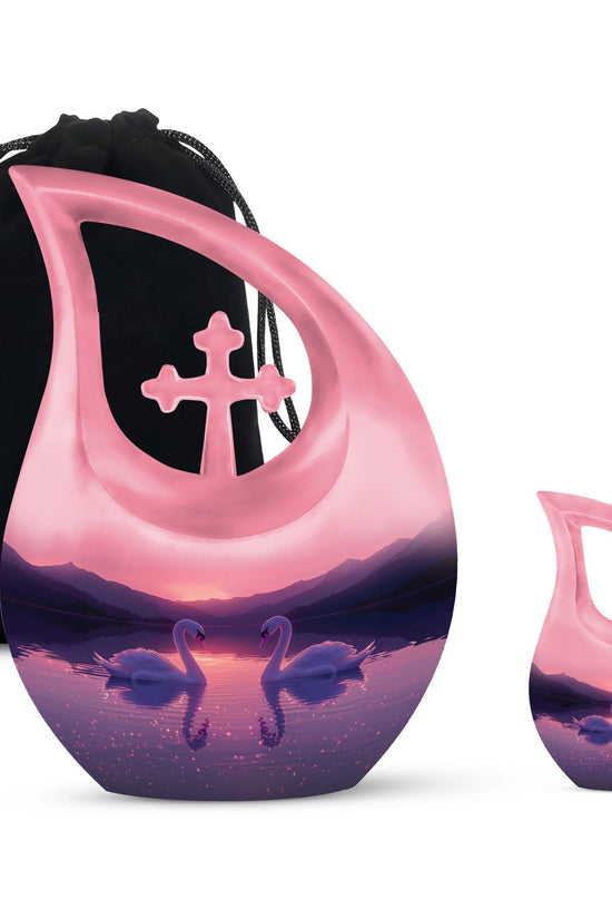 Swan Urns For Ashes - Funeral Urns For Adult Ashes Men