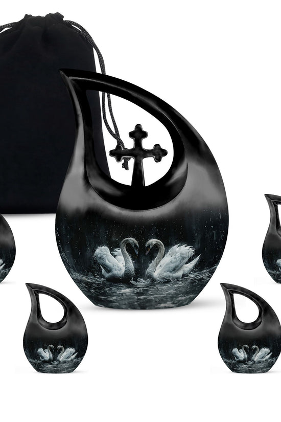 Swan Urns For Ashes - Adult Urns For Human Ashes Women