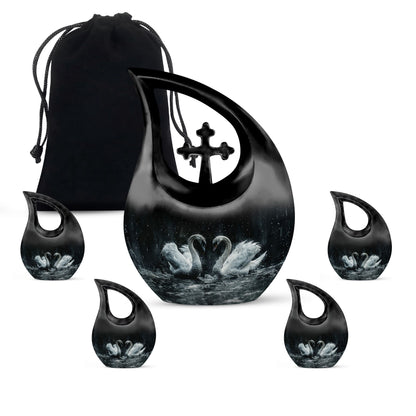 Swan Urns For Ashes - Adult Urns For Human Ashes Women