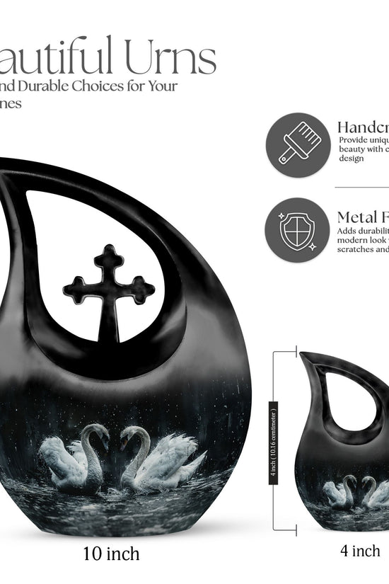 Swan Urns For Ashes - Adult Urns For Human Ashes Women