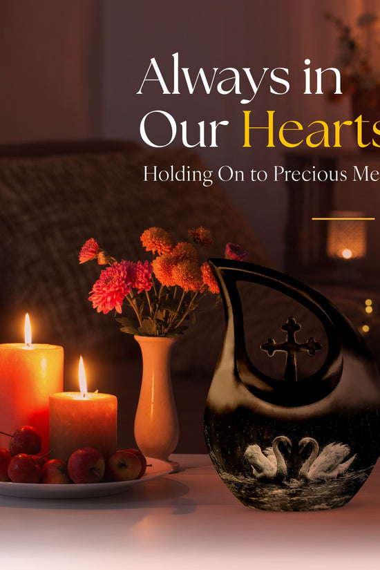 Swan Urns For Ashes - Adult Urns For Human Ashes Women