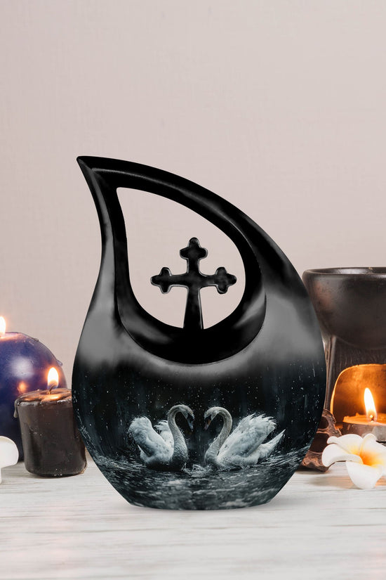 Swan Urns For Ashes - Adult Urns For Human Ashes Women