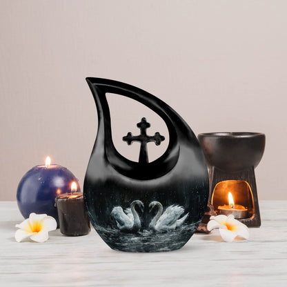Swan Urns For Ashes - Adult Urns For Human Ashes Women