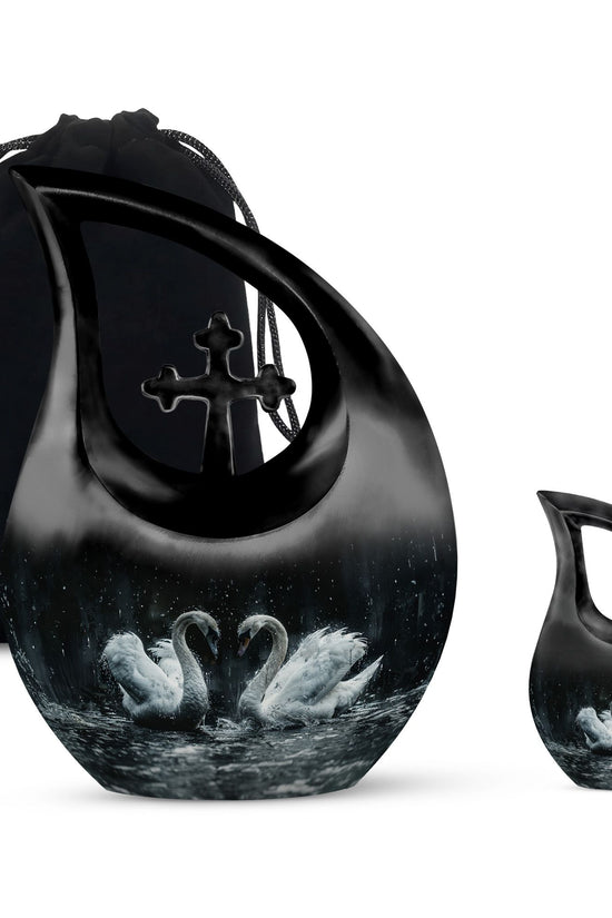 Swan Urns For Ashes - Adult Urns For Human Ashes Women