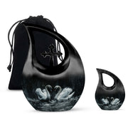 Swan Urns For Ashes - Adult Urns For Human Ashes Women