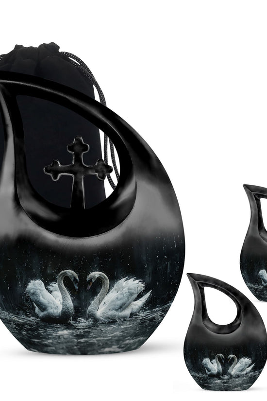 Swan Urns For Ashes - Adult Urns For Human Ashes Women