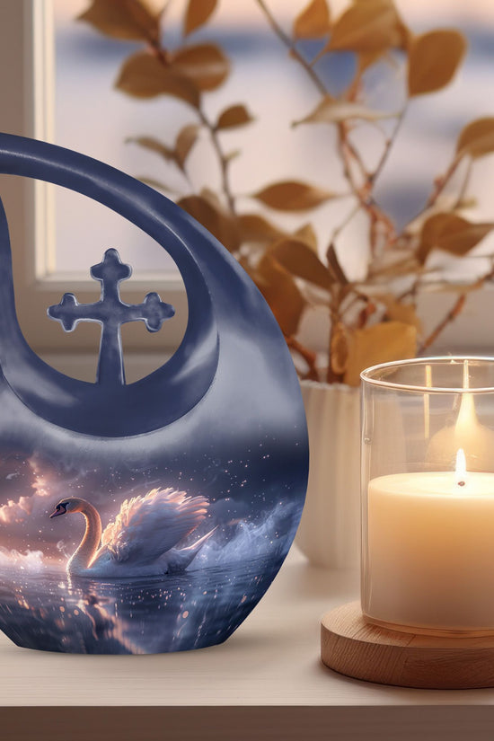 Swan Urns For Ashes - Urn For Ashes For Men