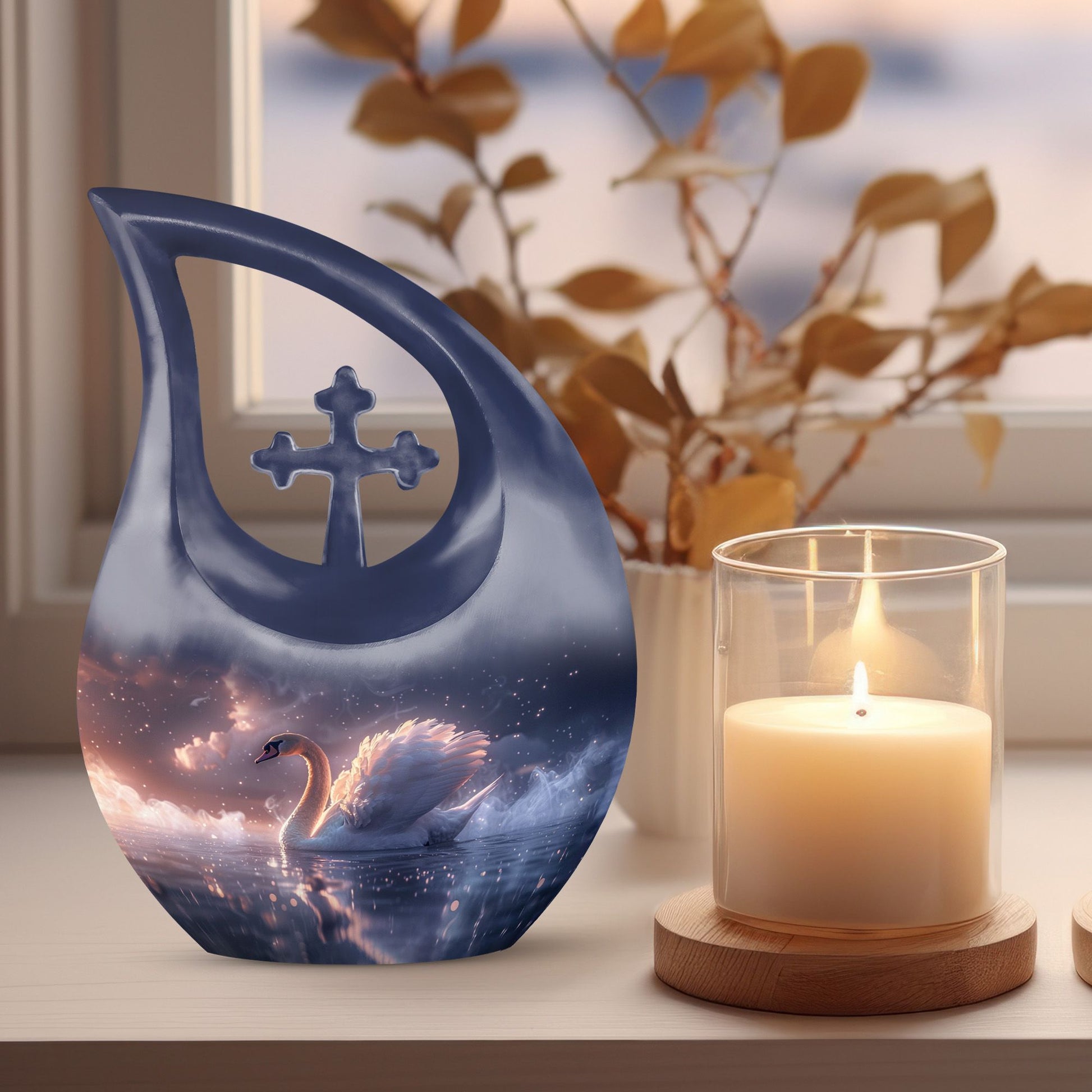 Swan Urns For Ashes - Urn For Ashes For Men