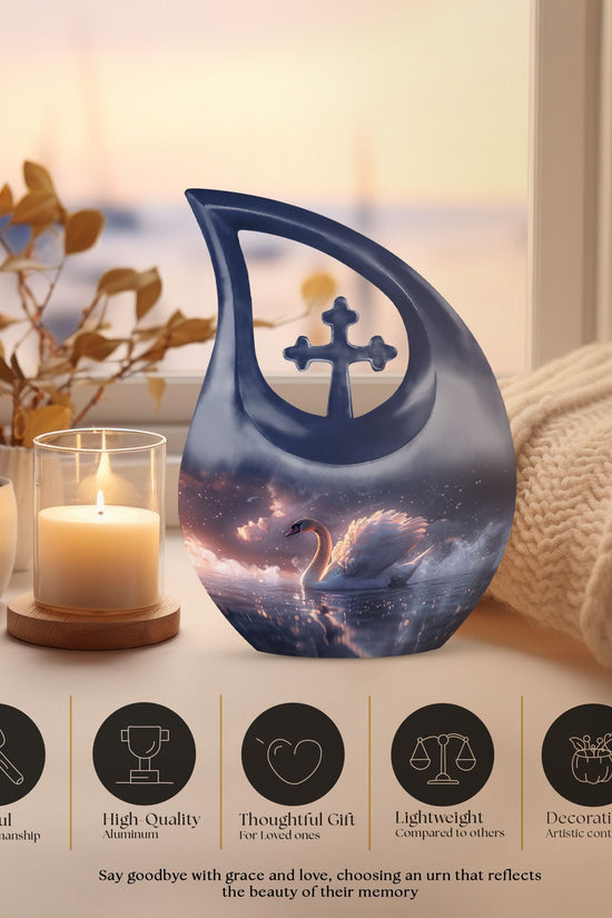 Swan Urns For Ashes - Urn For Ashes For Men