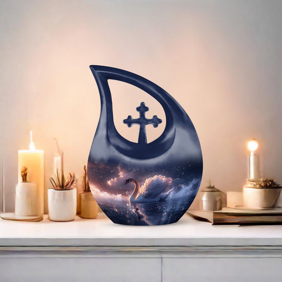 Swan Urns For Ashes - Urn For Ashes For Men