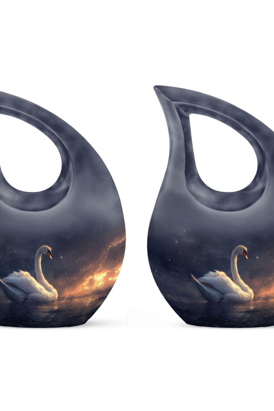 Swan Urns For Ashes - Ashes Keepsake For Men