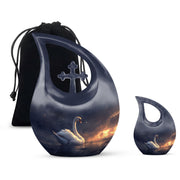 Swan Urns For Ashes - Ashes Keepsake For Men