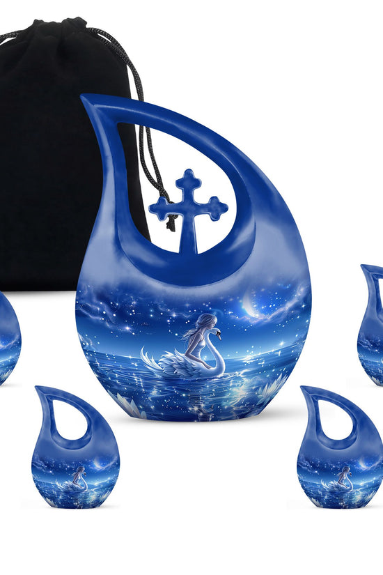 Swan Urns For Ashes - Mini Urn For Ashes For Women