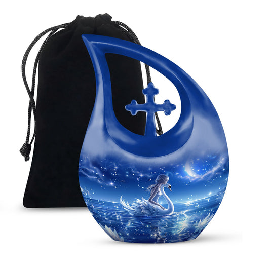 Swan Urns For Ashes - Mini Urn For Ashes For Women