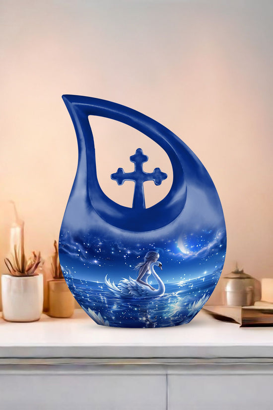 Swan Urns For Ashes - Mini Urn For Ashes For Women
