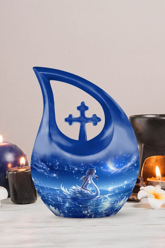 Swan Urns For Ashes - Mini Urn For Ashes For Women
