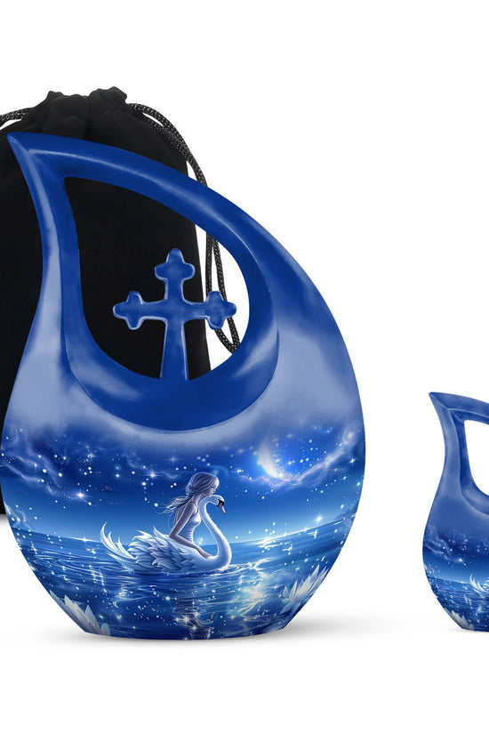 Swan Urns For Ashes - Mini Urn For Ashes For Women