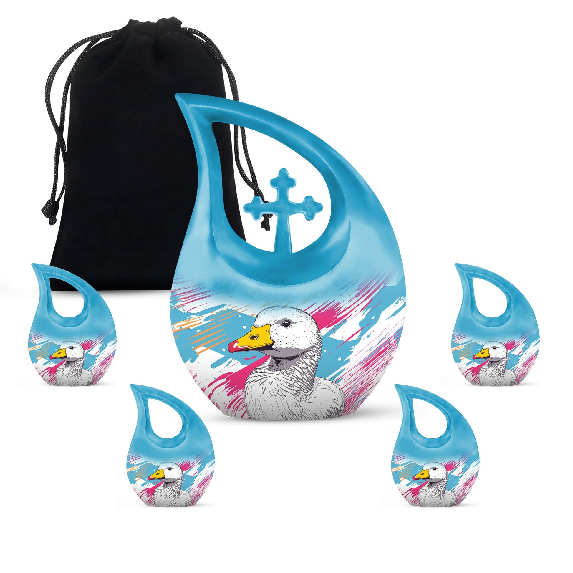 Swan Urns For Ashes - Keepsakes For Women