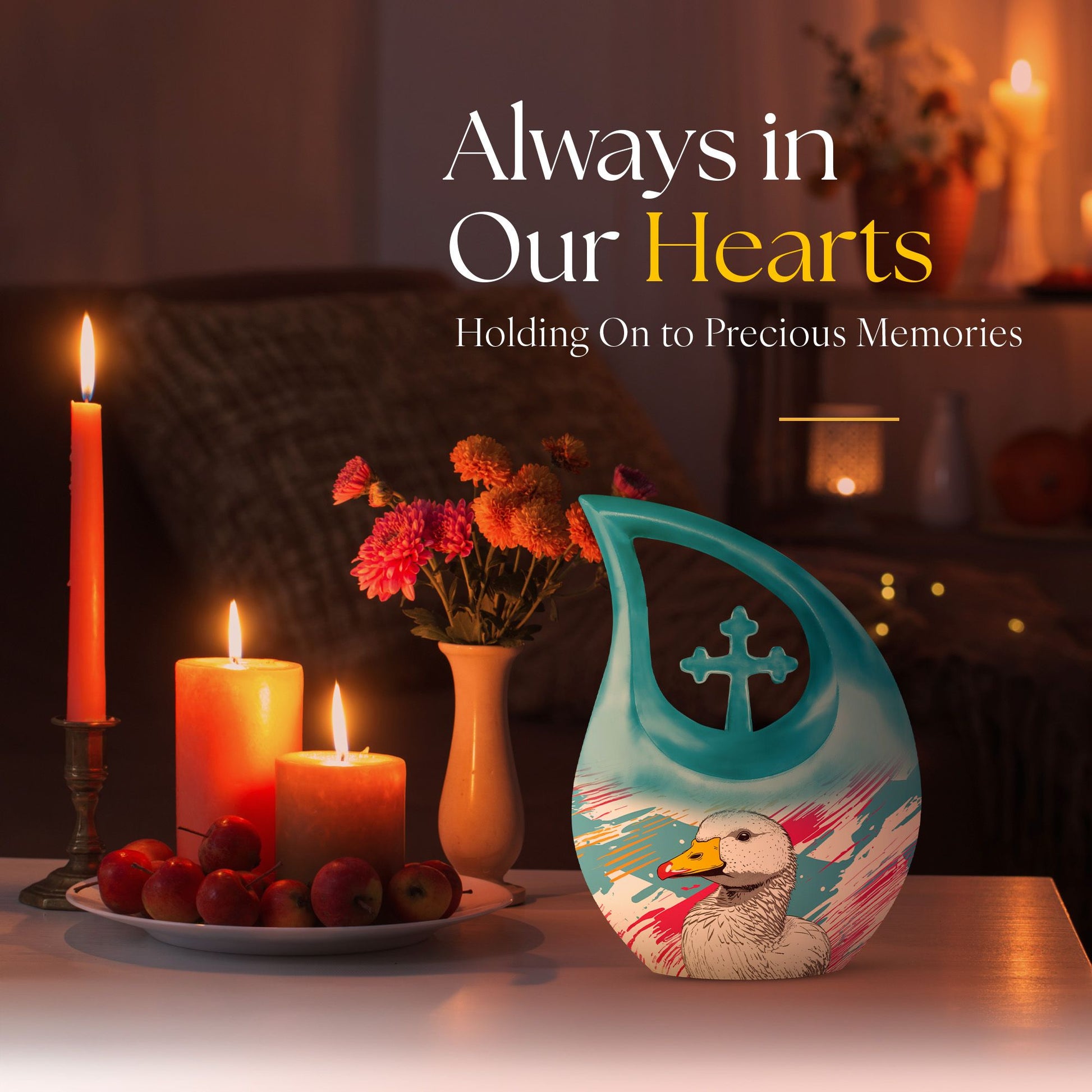 Swan Urns For Ashes - Keepsakes For Women