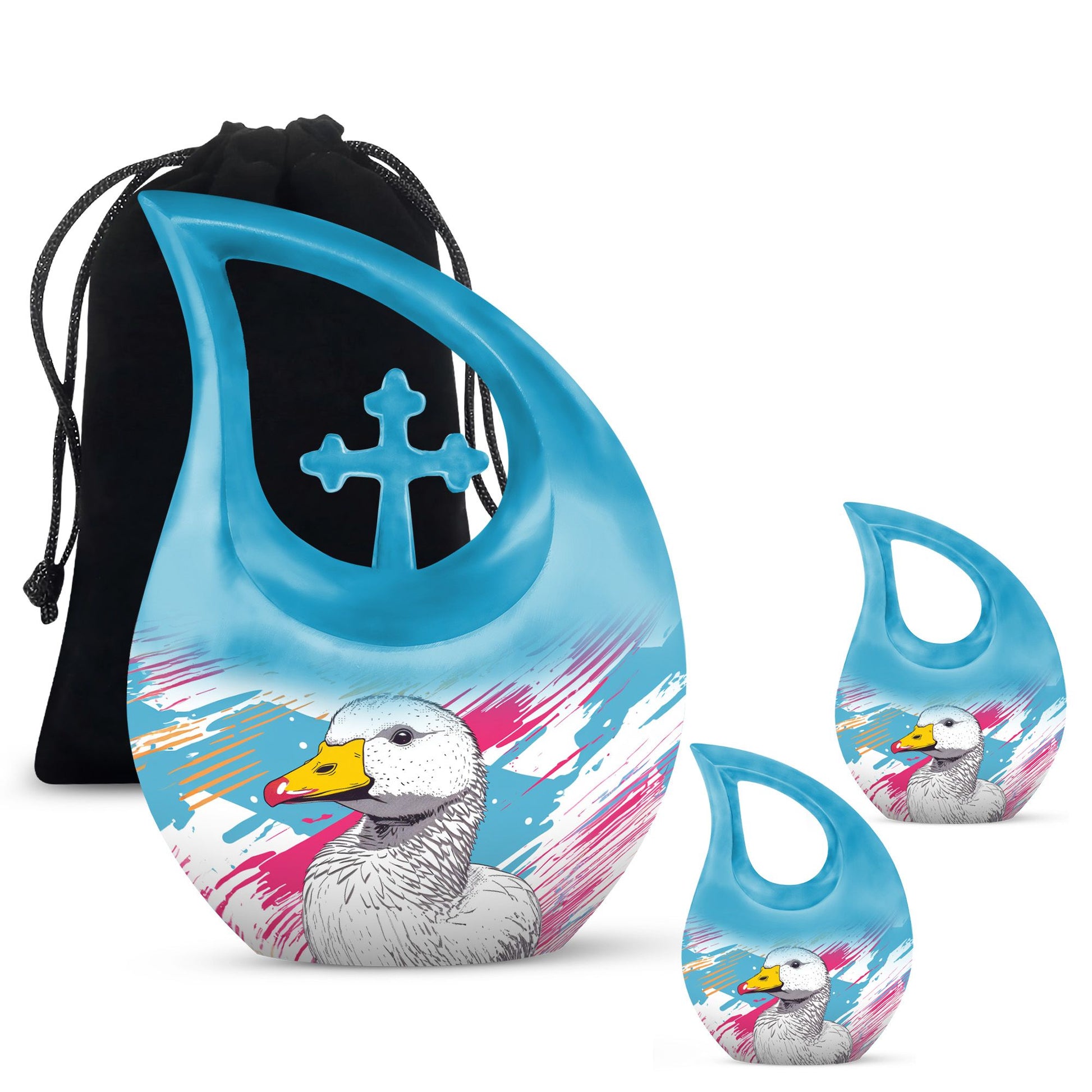 Swan Urns For Ashes - Keepsakes For Women