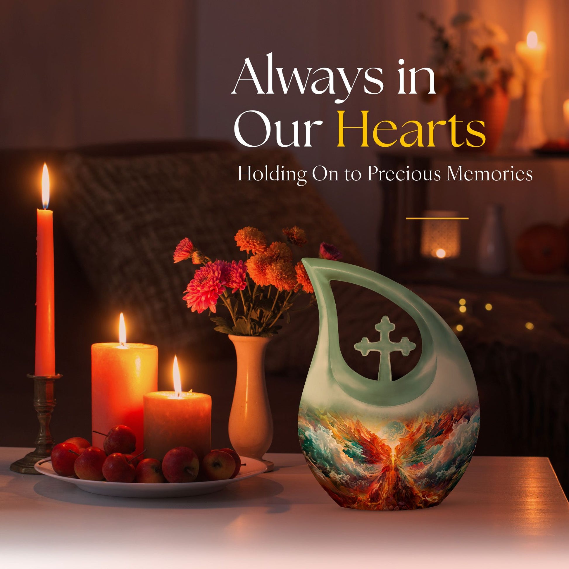 Phoenix Urns For Ashes - Cremation Keepsakes For Men