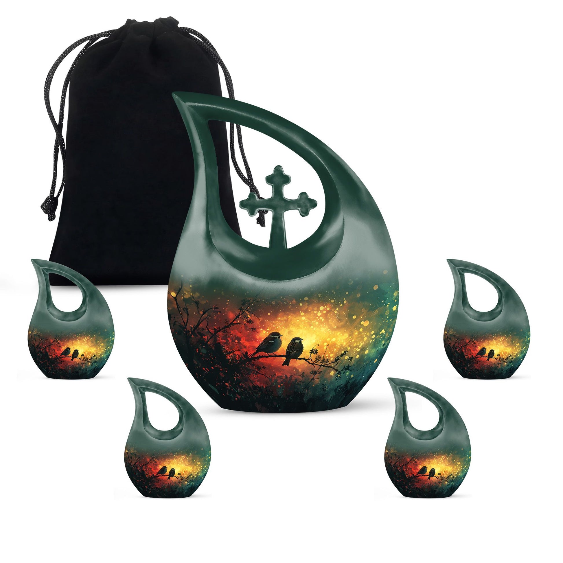 Bird Urns For Ashes - Urn For Men & Women