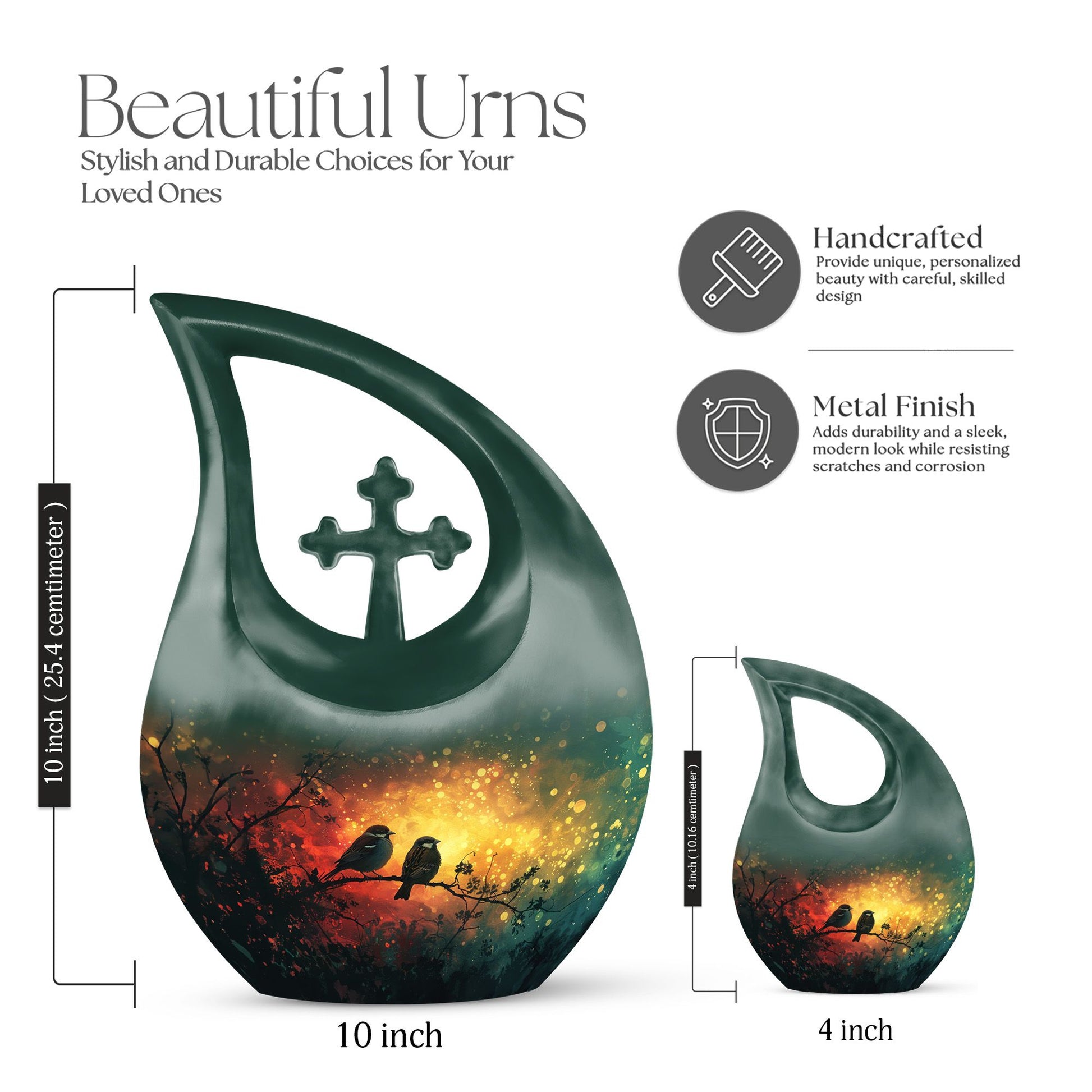Bird Urns For Ashes - Urn For Men & Women