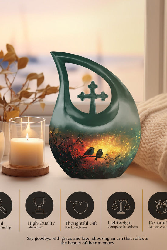 Bird Urns For Ashes - Urn For Men & Women