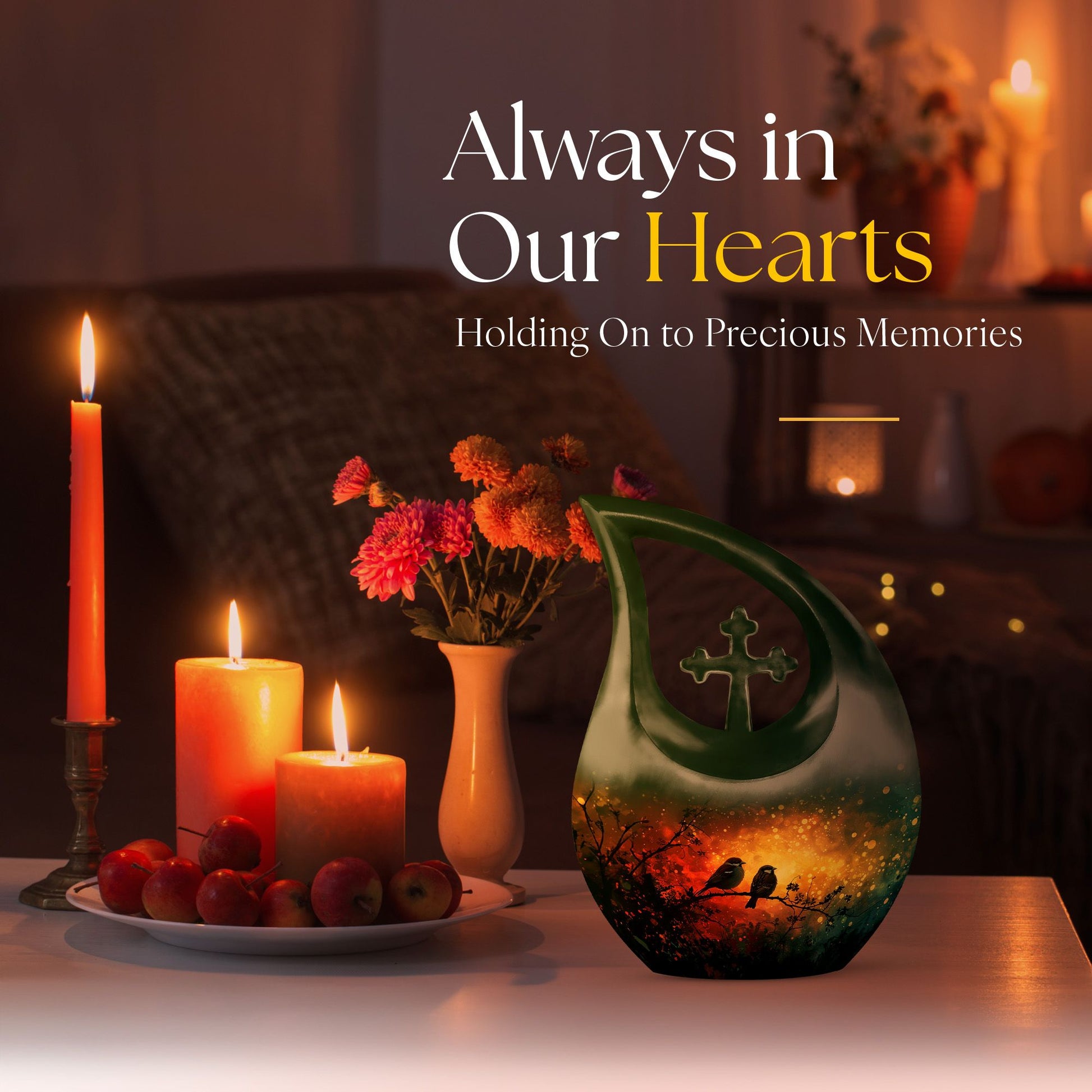 Bird Urns For Ashes - Urn For Men & Women