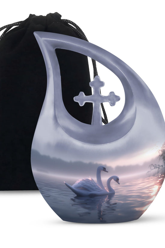 Swan Urns For Ashes - Urn For Women & Men