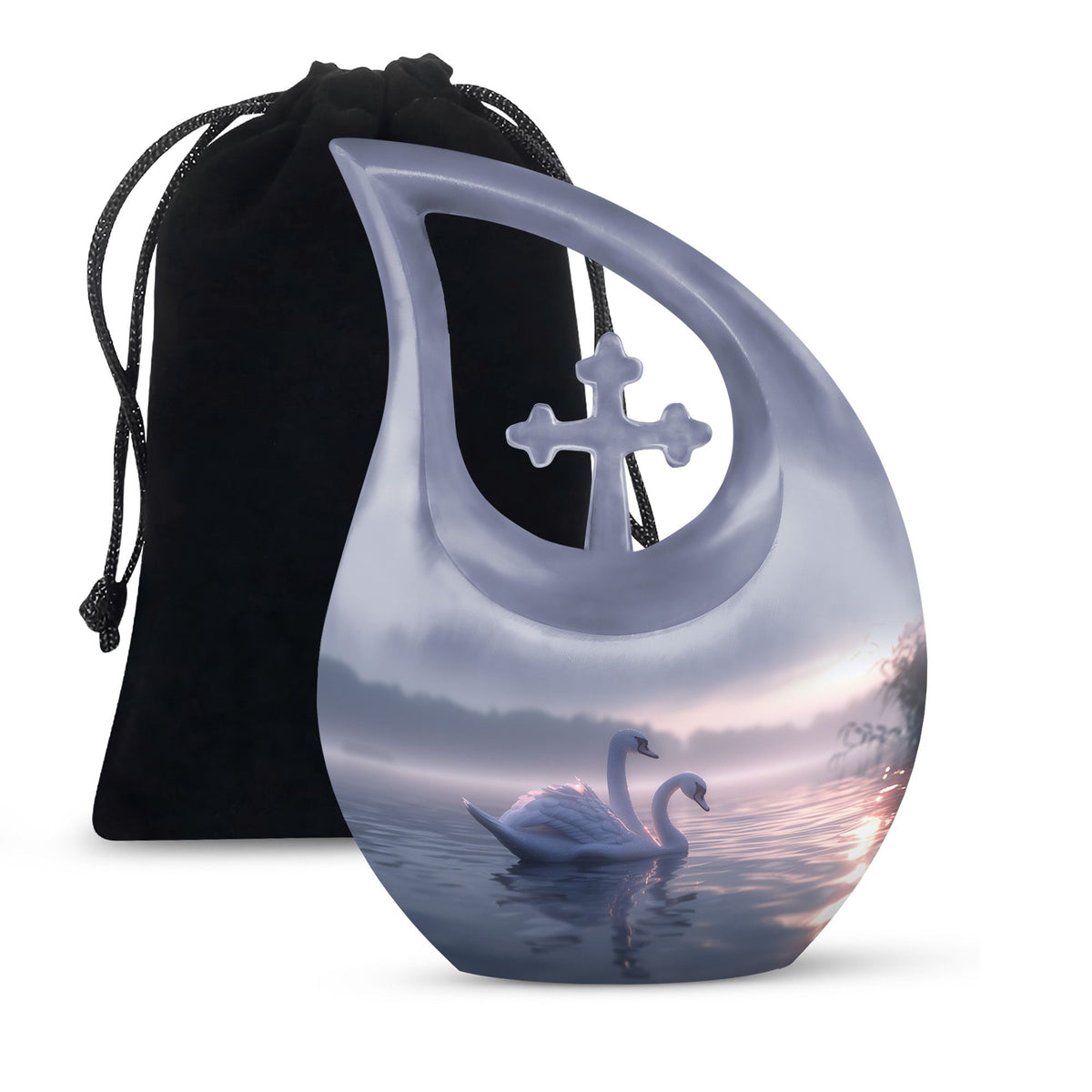 Swan Urns For Ashes - Urn For Women & Men