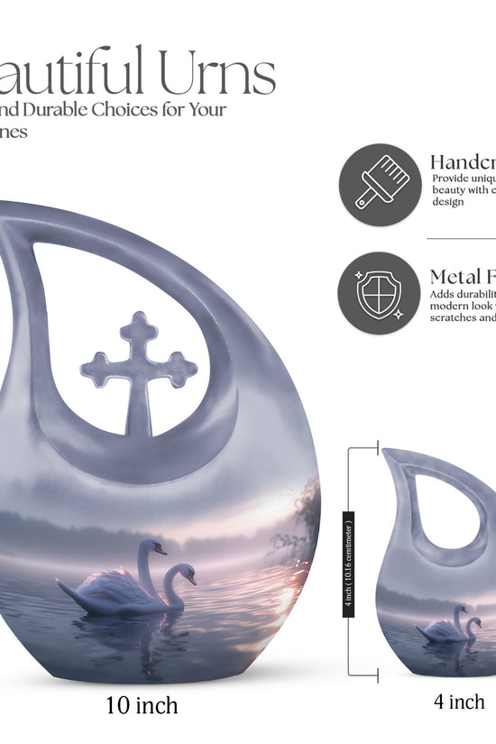 Swan Urns For Ashes - Urn For Women & Men