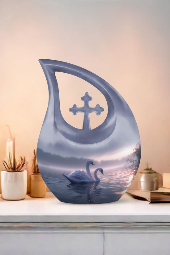 Swan Urns For Ashes - Urn For Women & Men