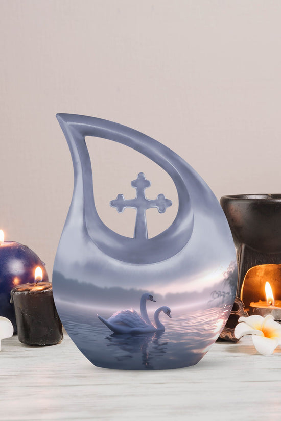 Swan Urns For Ashes - Urn For Women & Men