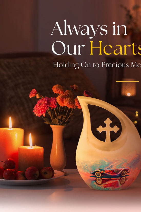 Car Urns For Ashes - Small Urns For Women Human Ashes