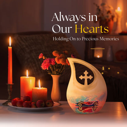 Car Urns For Ashes - Small Urns For Women Human Ashes