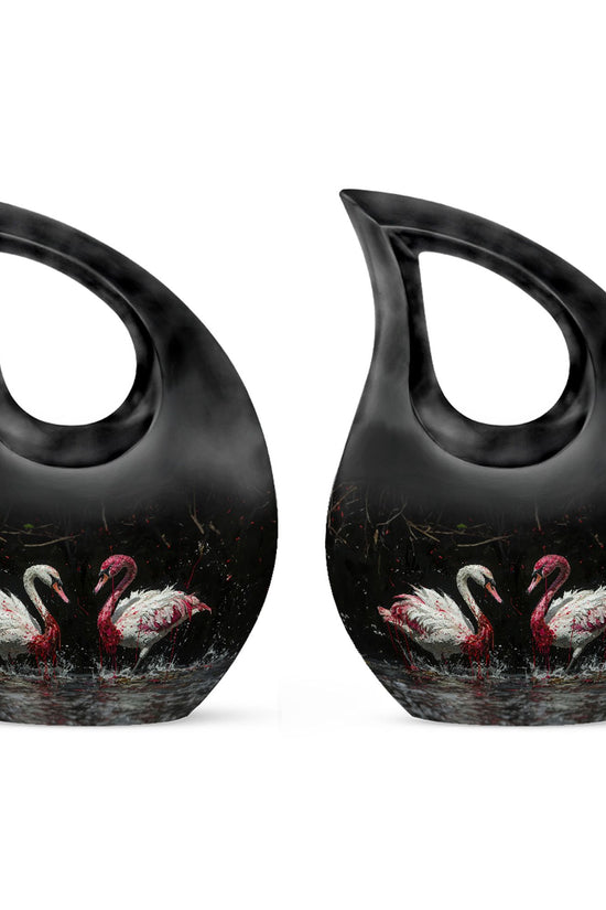 Swan Urns For Ashes - Small Urns For Human Ashes Women Keepsake
