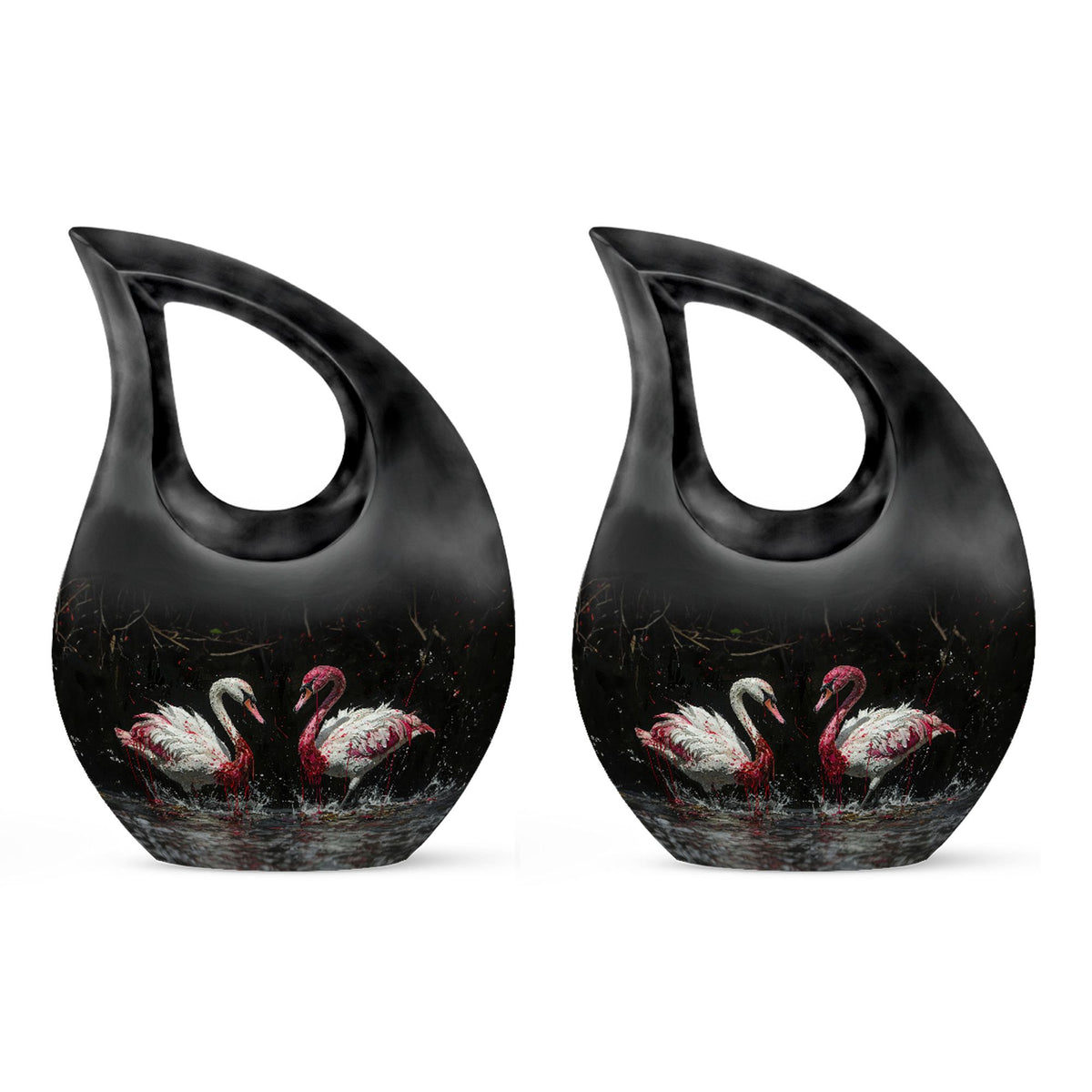 Swan Urns For Ashes - Small Urns For Human Ashes Women Keepsake