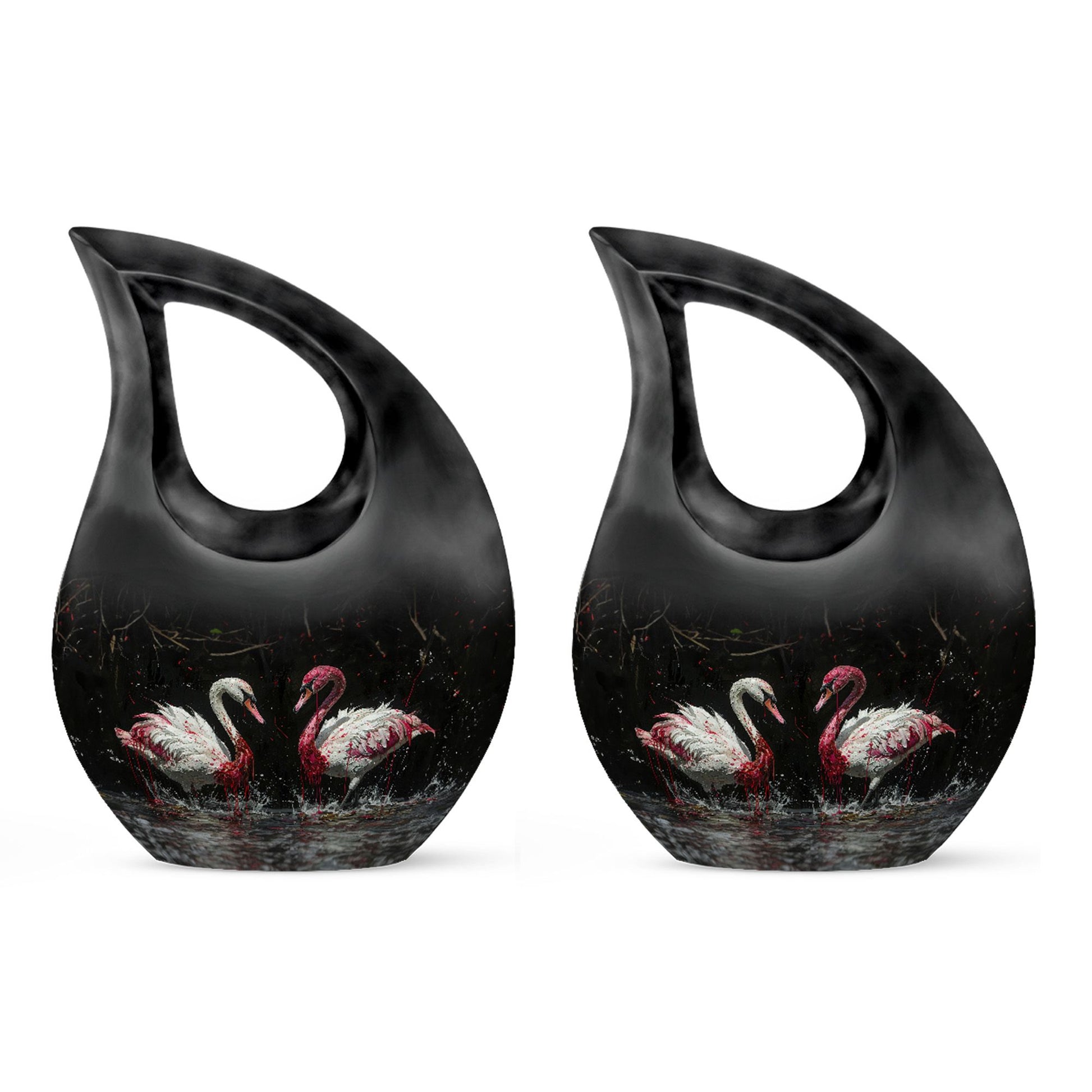 Swan Urns For Ashes - Small Urns For Human Ashes Women Keepsake