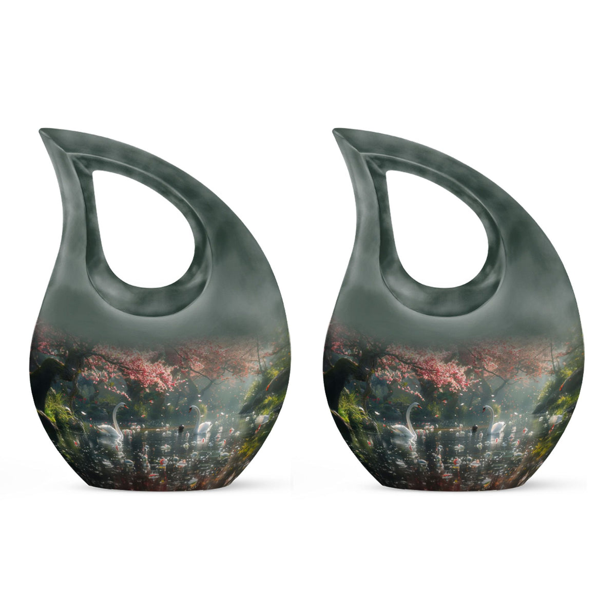 Swan Urns For Ashes - Urns For Adults Men