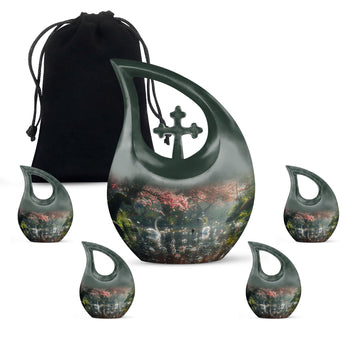 Large Urn With 4 Keepsake