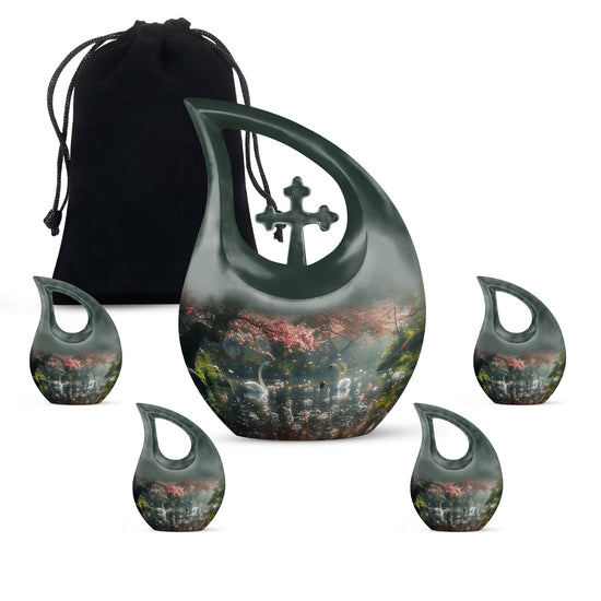 Swan Urns For Ashes - Urns For Adults Men
